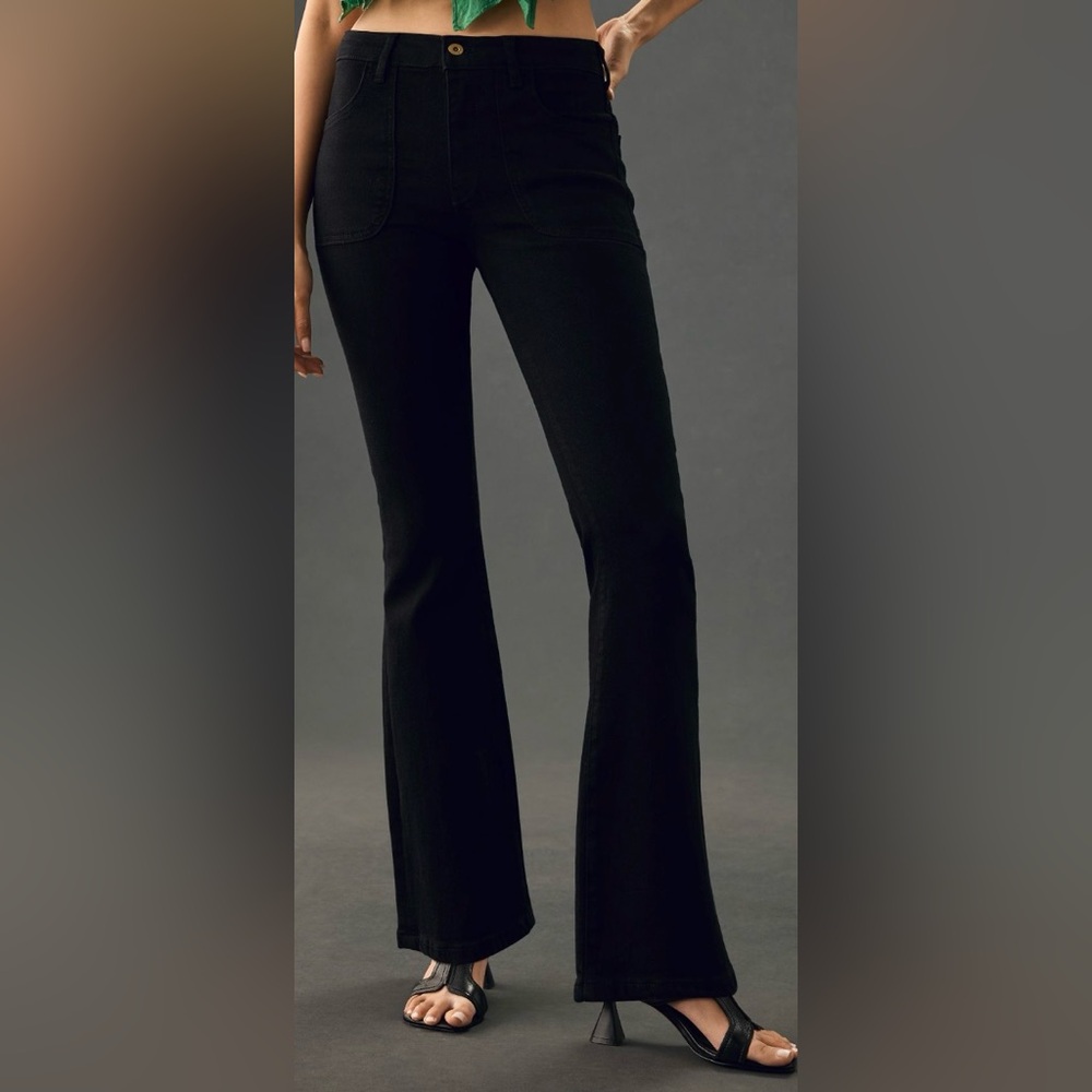 The Icon Flare Jeans by Pilcro at Anthropologie, Size 16W